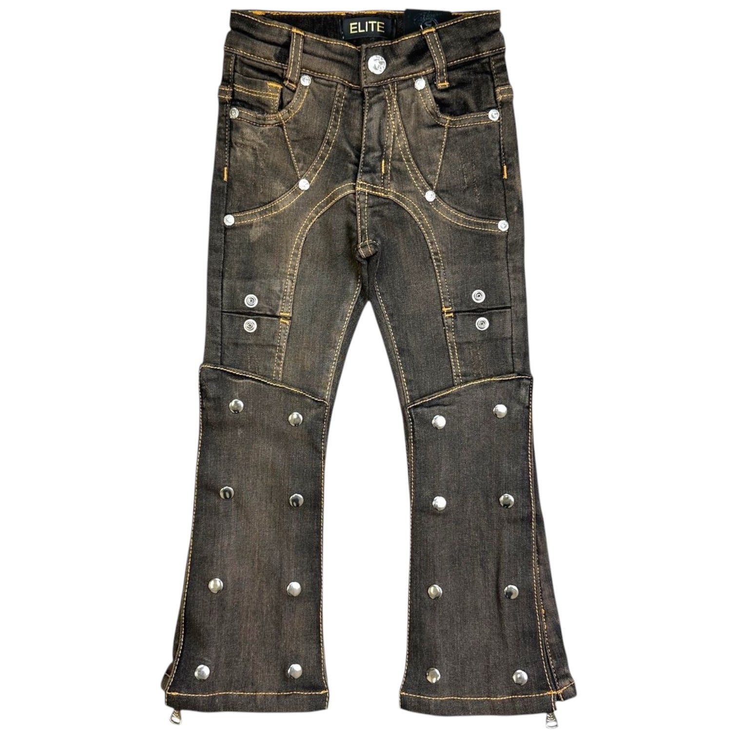 ELITE PREMIUM: BOYS Stacked Padded Jeans